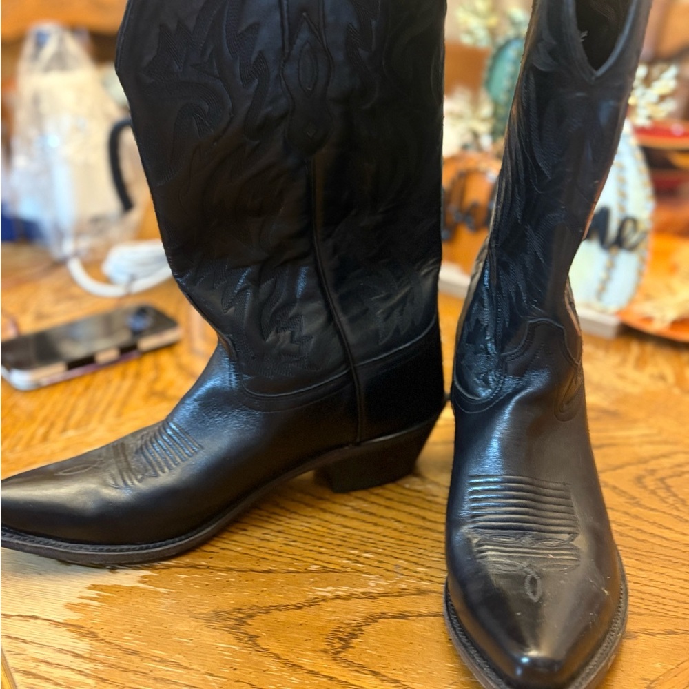 Black Western Cowboy Boots